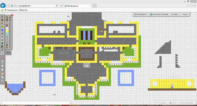 Minecraft Castle Designs Blueprints