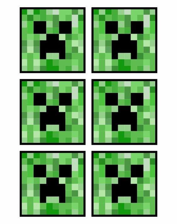 Minecraft Creeper Face