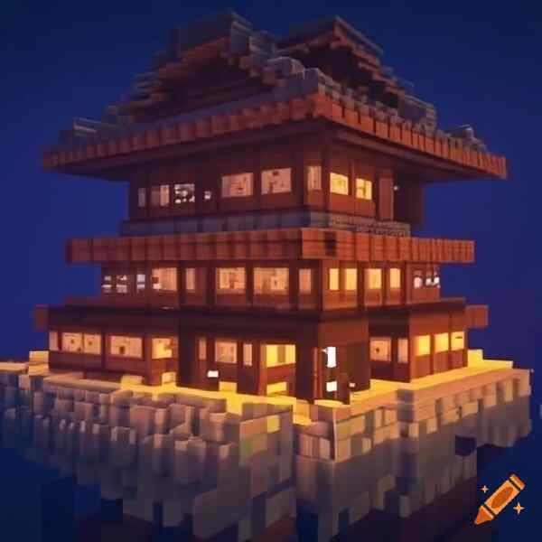 japanese style house minecraft 