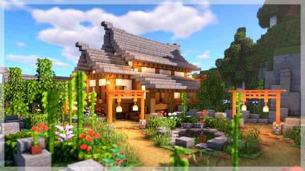 japanese style house minecraft 