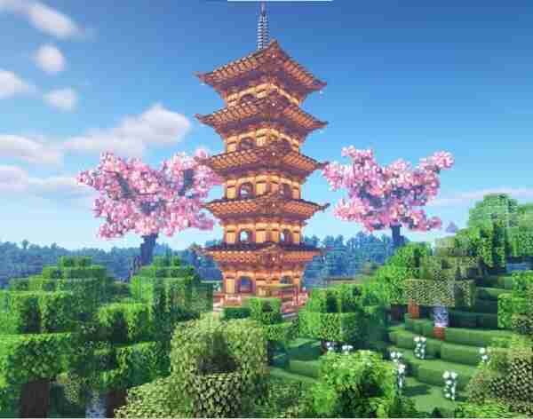 japanese style house minecraft 